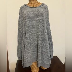 We The Free Heathered Gray Women's Sweater